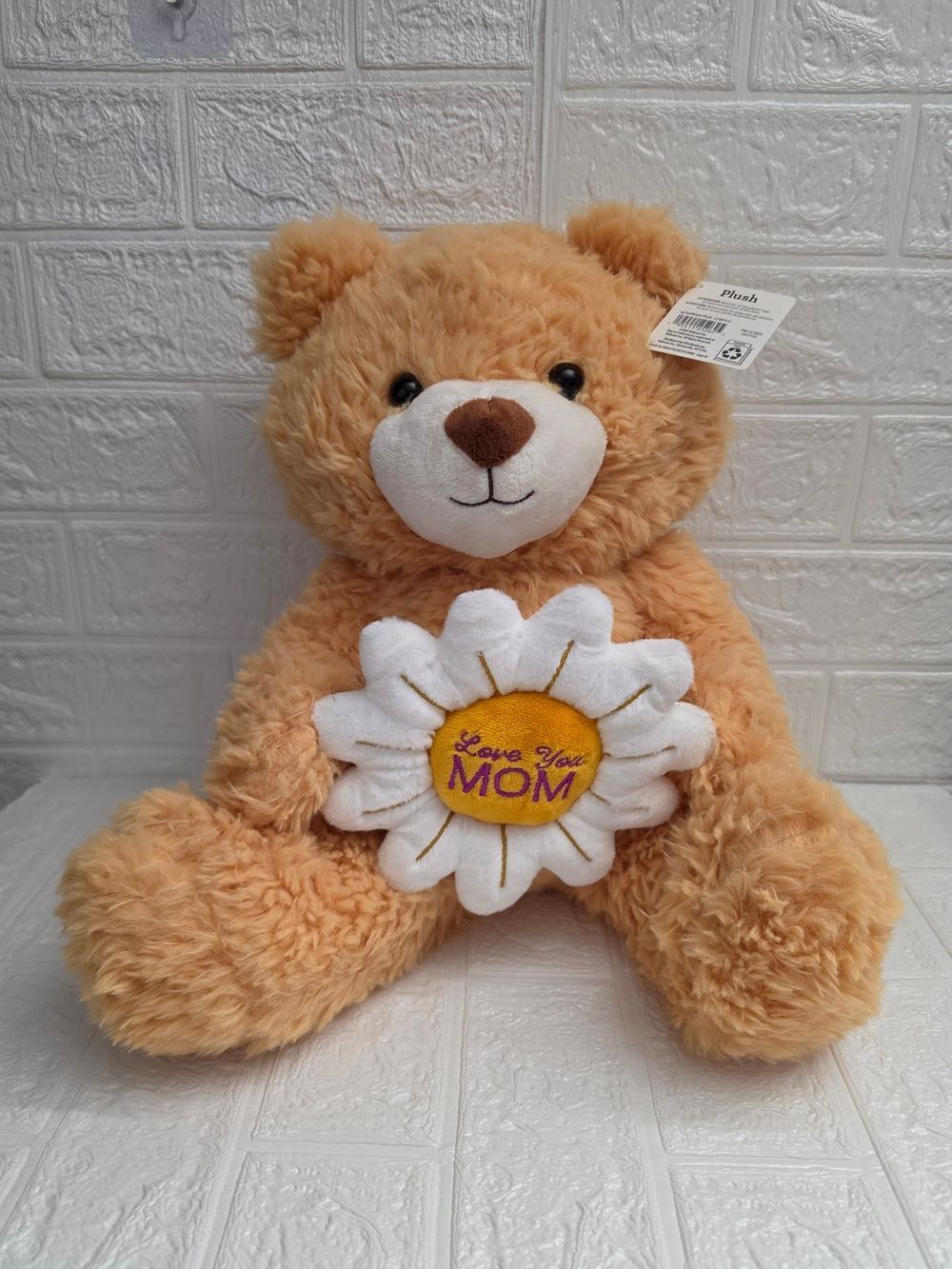 Nwt Mother's Day "Love You Mom" Teddy Bear With Sunflower Plush Way to Celebrate